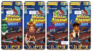 Subway Surfers Moira vs The Burger King vs Pride Miss Maia vs Nikos Hopper Outfit