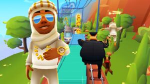 Subway Surfers Theo Yêu Cầu – Prince K Shine Outfit Và Ván Trượt Skull Fire, Greece