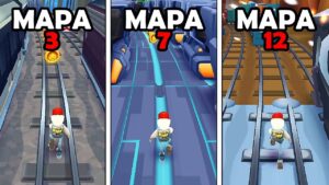 Subway Surfers mas SE EU MORRER, O MAPA MUDA