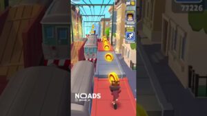 Subway Surfers mas não pode pular! | #shorts