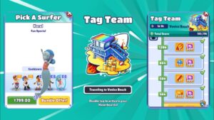 Tag Team in Venice Beach with Koral in Subway Surfers World Tour Greece 2022 @AM SURFER