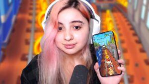 joguei pelo celular subway surfers no coin pela primeira vez 🥺