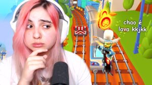 nao posso toca no chao no subway surfers 😡