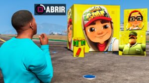 ABRINDO CAIXAS SECRETAS DO SUBWAY SURFERS NO GTA 5! (MEU DEUS!!!)