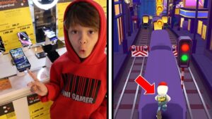 Baixei Subway Surf Em Todos Celulares Da Loja, e Chamaram a Segurança