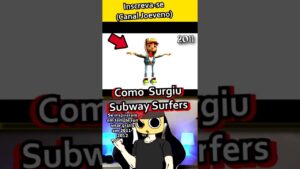 COMO SURGIU SUBWAY SURFERS #Shorts
