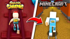Criei O JOGO do SUBWAY SURFERS no MINECRAFT!