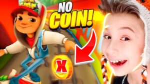 Desafio NO COINS no Subway Surfers! Bati meu Record🤩