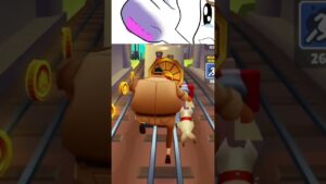 Drawn Mask Subway surfers #shorts