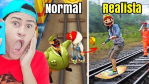 ENCONTREI O SUBWAY SURFERS MAIS REALISTA DO MUNDO (Deu ruim!!!)