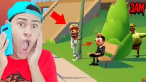Encontrei o FRANK SECRETO no SUBWAY SURFERS as 3AM (Deu ruim!!!)