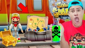 Encontrei o MAPA DO TESOURO no SUBWAY SURFERS as 3 da manhã!!!