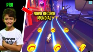 Eu Ganhei do Naaag, Novo Record Mundial No Subway Surf No Coins