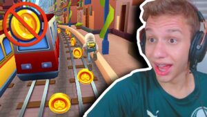FIZ NO COIN PELA PRIMEIRA VEZ NO SUBWAY SURFERS E FOI UM DESASTRE KKKKKKKKKKKKKKKKKKKKK