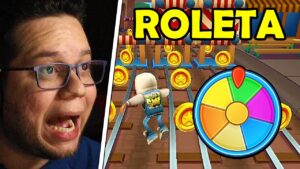 Fiz a ROLETA DA SORTE no SUBWAY SURFERS
