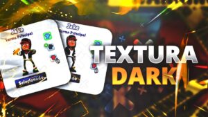 JOGUEI COM TEXTURA MACABRA NO SUBWAY SURFERS !!!