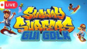 🔴LIVE DO GUI 🔴 SUBWAY SURFERS NO COIN 🔴  AO VIVO 🔴