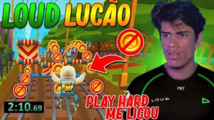 💚LOUD LUCÃO? FINGI SER DA LOUD PRA BATER O RECORDE NO SUBWAY SURFERS!