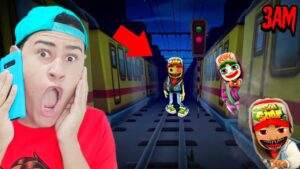 NÃO JOGUE O SUBWAY SURFERS DE TERROR AS 3 DA MANHÃ (Deu ruim!!!)
