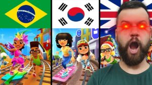 O SUBWAY SURFERS DE CADA PAÍS