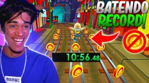 O VIDEO SÓ ACABA SE EU BATER MEU RECORDE NO SUBWAY SURFERS!
