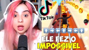 REAGINDO aos TIK TOKS MAIS VIRAIS de SUBWAY SURFERS!! ELE FEZ a BURLA MAIS DIFICIL de TODAS...
