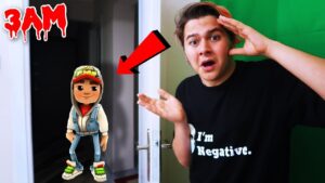 SUBWAY SURFERS EVİME GELDİ !! (GERÇEK)