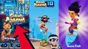 Subway Surfer Mumbai Review 2022 and Unlocking Aero Fish Board