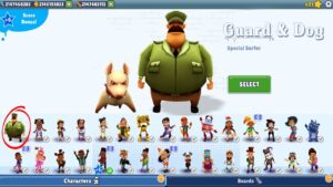 Subway Surfers - Guard and Dog Unlocked Update Mod - All Characters Unlocked Hack Keys Coins Mod
