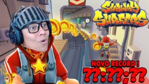 Subway Surfers NO COINS meu NOVO MELHOR RECORD