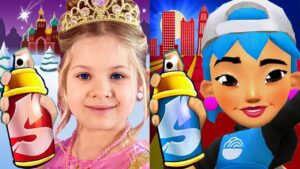 Subway Surfers Shenzhen 2022 Maeko Street Outfit vs Kids Diana Run Gameplay HD