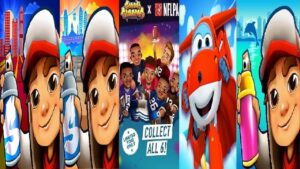 Subway Surfers Shenzhen VS Barcelona VS Miami 2020 (NFLPA Special) VS 2019 VS Super Wings Jett Run
