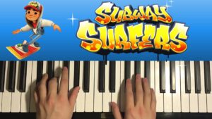 Subway Surfers - Theme Song (Piano Tutorial Lesson)