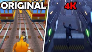 Subway Surfers mas É REALISTA 4K