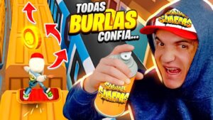 Subway Surfers pela 1º Vez mas já sei TODAS as Burlas de Subway Surfers! na teoria🤩