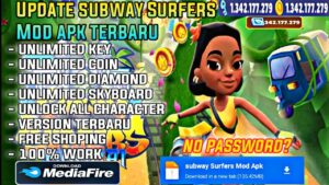 Update!! Subway Surfers Mod Apk V 3.1.0 New Update 2022 Unlimited Coin & Key