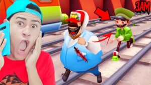 VIREI O GUARDA SECRETO DO SUBWAY SURFERS AS 3 DA MANHÃ (Deu ruim!!!)
