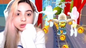 aprendi o bug do teleporte no subway surfers e fiz no coin 😳