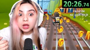ele fez 20 minutos de no coin recorde 😳 reagi ao top 1 global de subway surfers