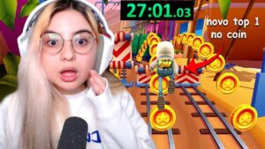 esse pro player fez 27 minutos de no coin e bateu o recorde de novo top 1 de subway surfers 😱