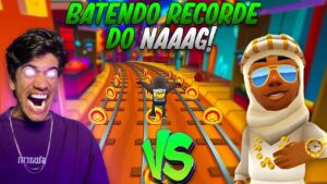 5 TENTATIVAS PRA BATER O RECORDE DO MELHOR JOGADOR DE SUBWAY SURFERS DO MUNDO!