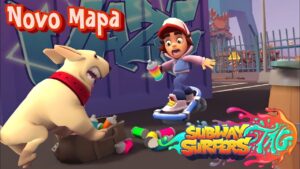 ABRI O NOVO MAPA DOCAS NO SUBWAY SURFERS TAG!