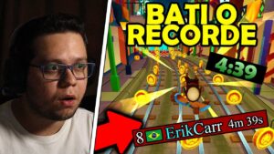 BATI MEU RECORDE no NO COIN do Subway Surfers (TOP 8 nesta categoria)