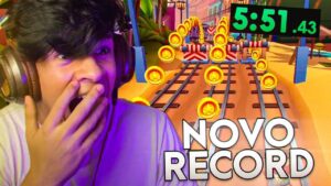 CHEGUEI EM QUASE 6 MINUTOS DE NO COIN! - SUBWAY SURFERS