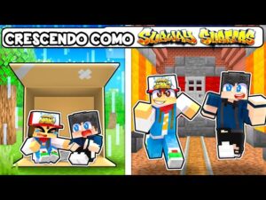 CRESCENDO COMO JAKE de SUBWAY SURFERS no MINECRAFT