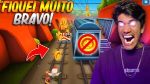 ESSE JOGO É FEITO PRA PASSAR RAIVA! SUBWAY SURFERS NO COIN!