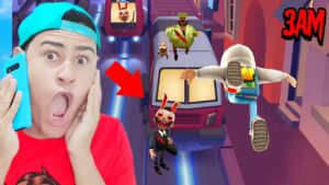 Encontrei o FRANK SECRETO no SUBWAY SURFERS as 3AM (Parte 4)