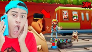 Encontrei o JAKE SECRETO no SUBWAY SURFERS as 3AM (Deu ruim!!)