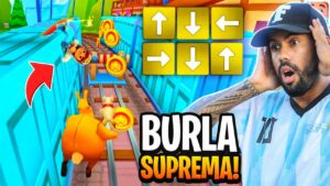 FIZ A BURLA MAIS DIFICIL NO SUBWAY SURFERS ( PRIMEIRA VEZ JOGANDO NO COINS )