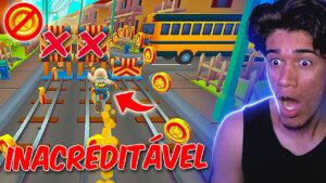 FIZ A BURLA MAIS IMPOSSÍVEL DO SUBWAY SURFERS NO COIN!